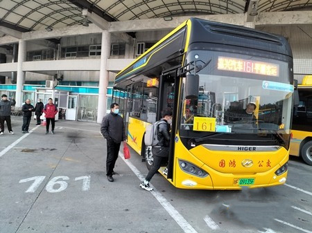 浙江嘉興市本級首條氫能源公交車示范線投入運營(圖1)